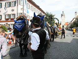 Innenstadt Pferdegespann